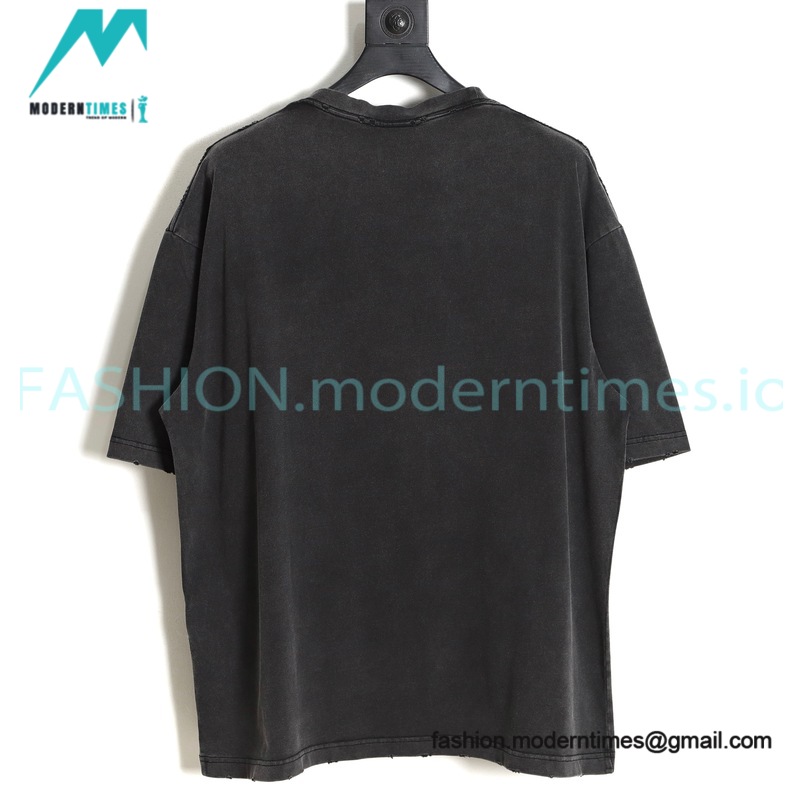 Balenciaga - 23SS Scissor Print Short Sleeve T-shirt
